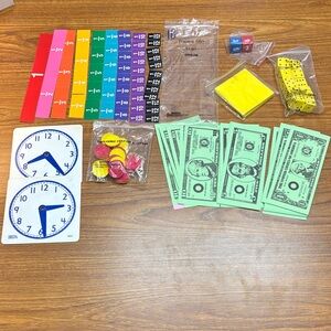 Learning Resources Educational Math Manipulatives- Multicolor